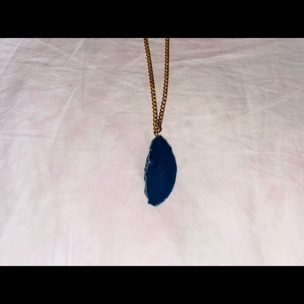 Blue Stone Necklace~